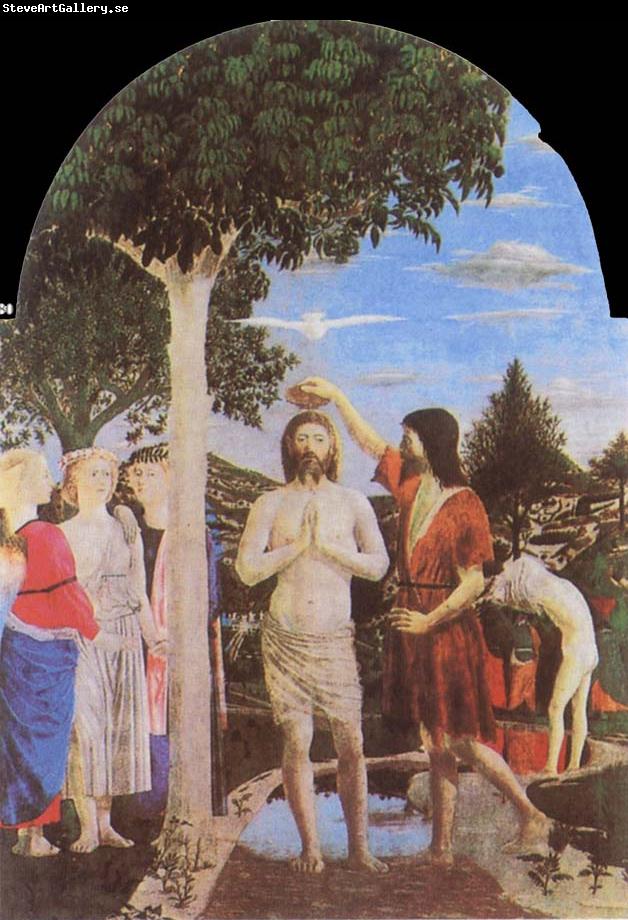 Piero della Francesca The Baptism of Christ